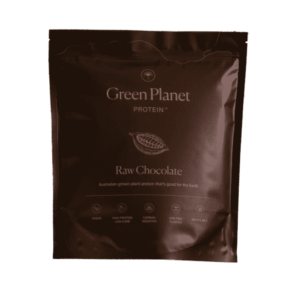 Green Planet Raw Chocolate Protein Powder is a great way to add protein to your diet. Mix it in a shake or add it to desert