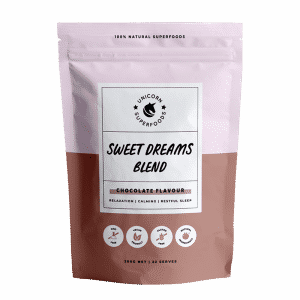 Get the best nights sleep you've ever had with Unicorn Superfoods sweet dream blend