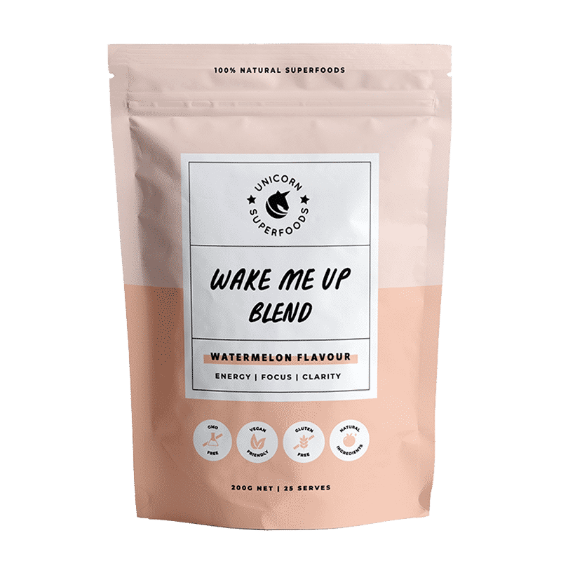 Wake up in the morning with Unicorn Superfood's fantastic blend. It's better than a coffee