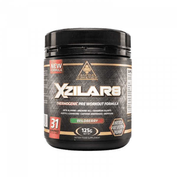 Want a fat burning pre-wrok out blend? Then look no futher than xzillar8