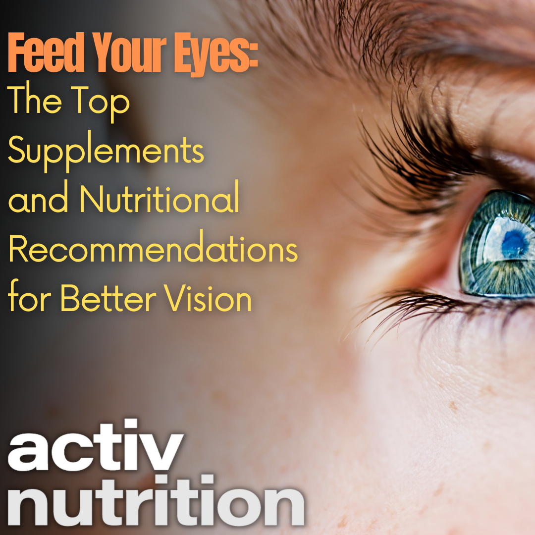 Better Eye Health, Activ Nutrition, Australia