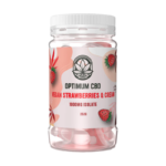 CBD Vegan Strawberries & Cream Gummies